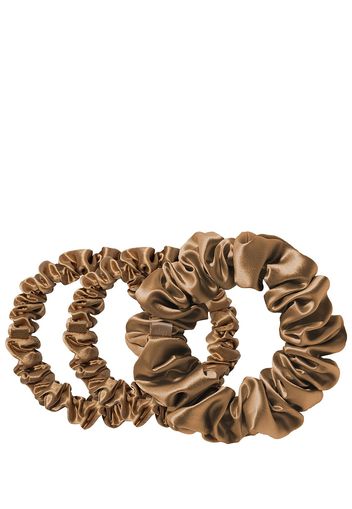 Set Of 3 Silk Scrunchies