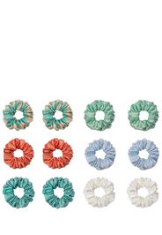 Set Of 12 Mini Scrunchies