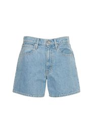 Shorts Walker In Denim Di Cotone