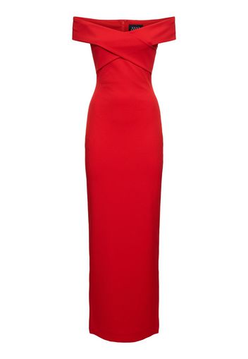 Inex Crepe Knit Midi Dress