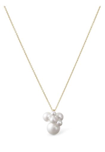 Collanabisou Simple 14kt Con Perle