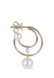 Orecchino Singolo Petit Bain In Oro 14kt Con Perla