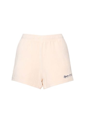 Shorts Con Ricamo Logo