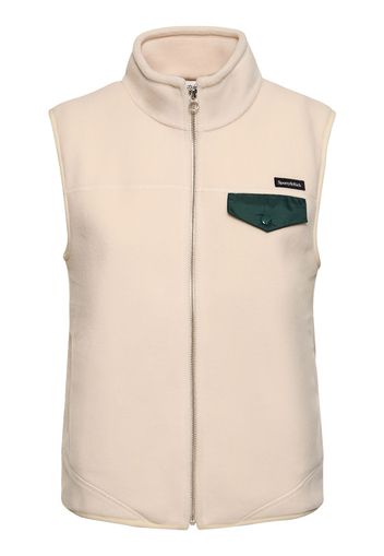 Gilet In Polar Fleece Con Zip