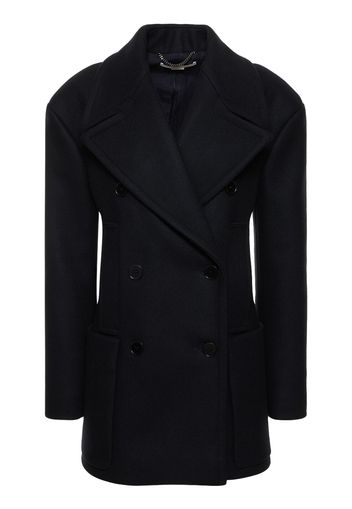 Peacoat Doppiopetto In Lana