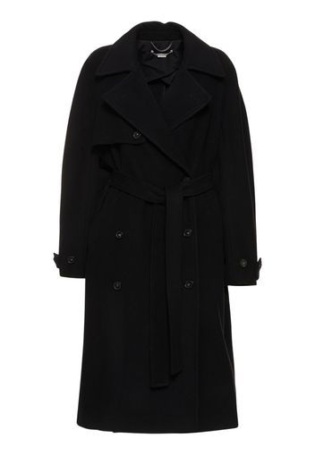 Trench Oversize In Tela Di Cotone