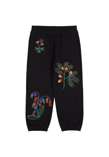 Pantaloni In Felpa Di Cotone Organico