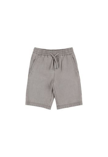 Organic Cotton Light Denim Shorts