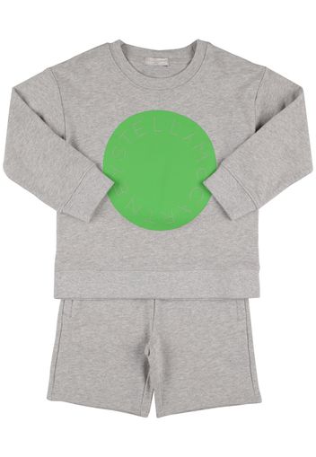 Organic Cotton Sweatshirt & Sweat Shorts