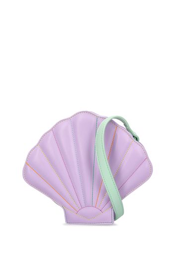 Seashell Faux Leather Shoulder Bag