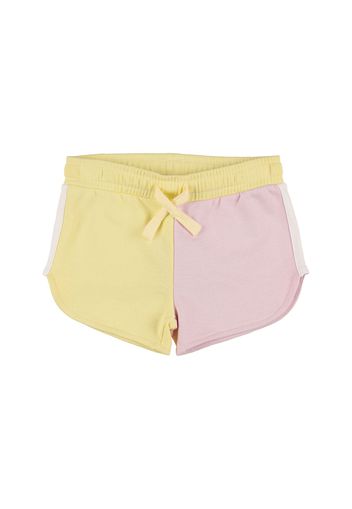 Shorts In Felpa Di Cotone Organico