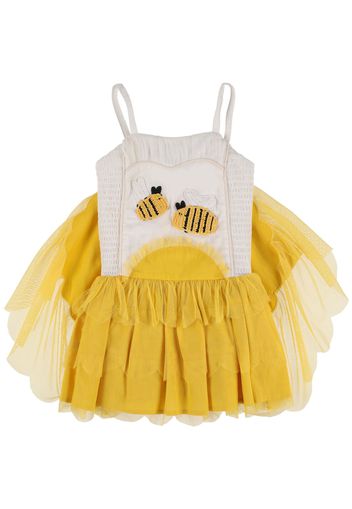 Bee Recycled Tulle Dress W/wings