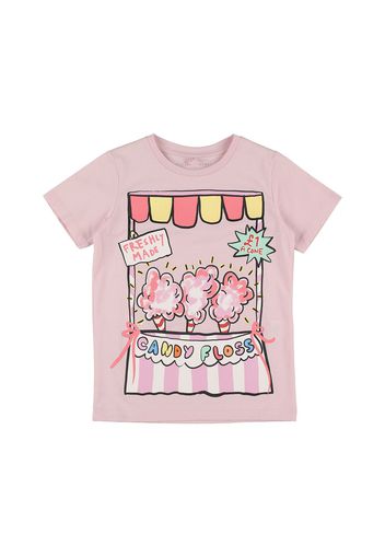 T-shirt Candy Floss In Cotone Organico