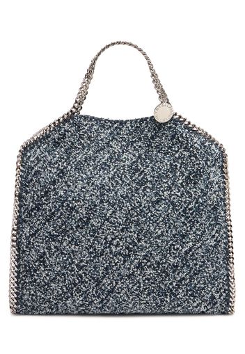 Falabella Eco Denim Tweed Tote Bag