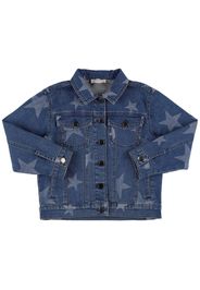 Organic Cotton Denim Printed Jacket