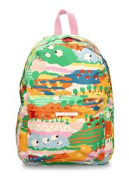 Printed Poly Backpack