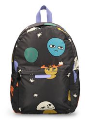 Printed Poly Backpack