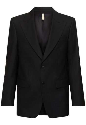 Single Breasted Wool Blazer