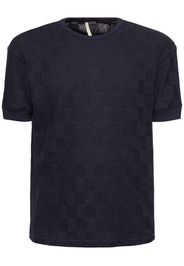 Gym Linen Blend Jacquard T-shirt