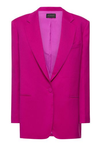 Blazer Oversize Guia In Raso Di Crepe