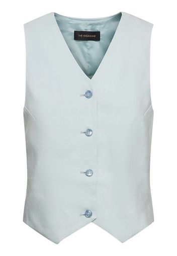 Pauline Linen Blend Vest