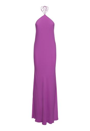 Rebecca Silk Georgette Maxi Slip Dress