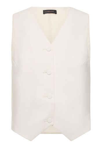 Gilet Pauline In Raso Di Crepe