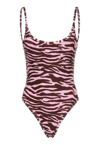 Costume Intero Stampa Zebra