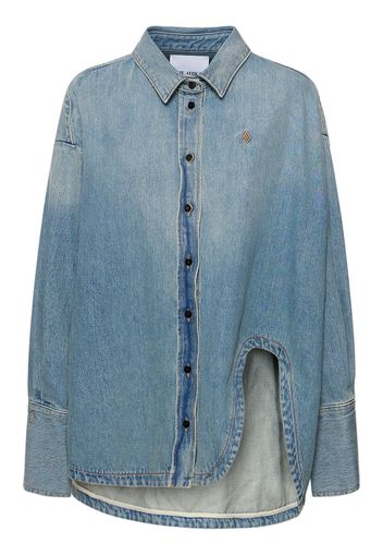 Camicia Oversize Diana In Denim