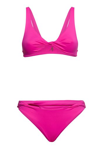 Lycra Bandeau Bikini Set