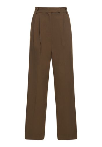 Pantaloni Bea In Techno Twill Con Pinces