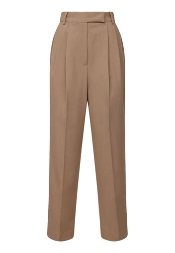 Pantaloni Bea In Techno Twill Con Pinces