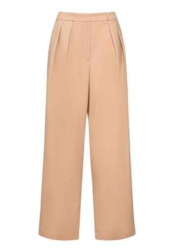 Pantaloni Tansy In Twill Di Misto Lana