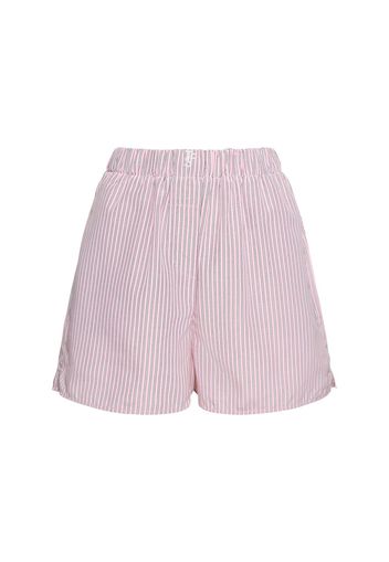 Shorts Lui In Misto Cotone Oxford