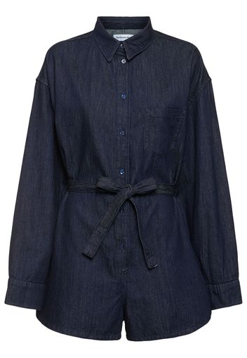 Wren Cotton Denim Romper