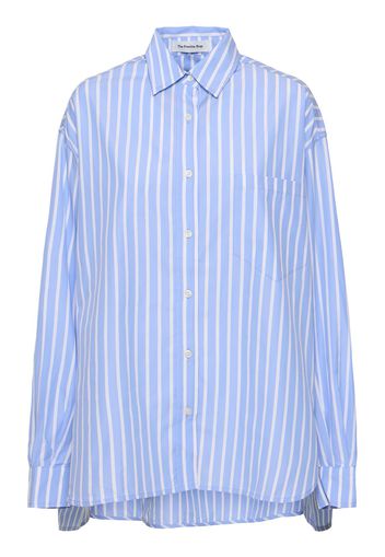 Georgia Cotton Blend Boxy Shirt