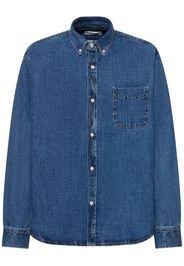 Camicia In Denim Di Cotone