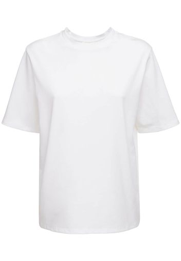T-shirt “chiara” In Jersey Di Cotone