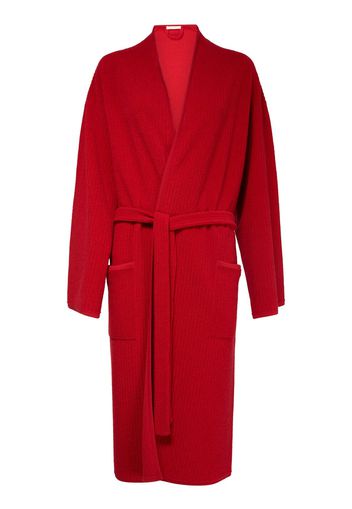 Ghali Belted Cashmere Knit Long Coat