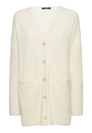 Cardigan Boxy Fit In Lana E Cashmere