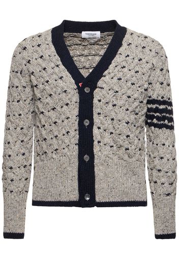 Cardigan Classico A Trecce