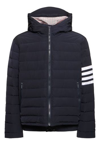 4-bar Quilted Nylon Down Jacket