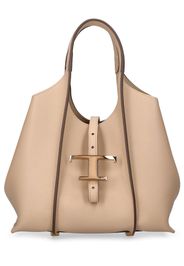 Borsa Shopping Mini T In Pelle