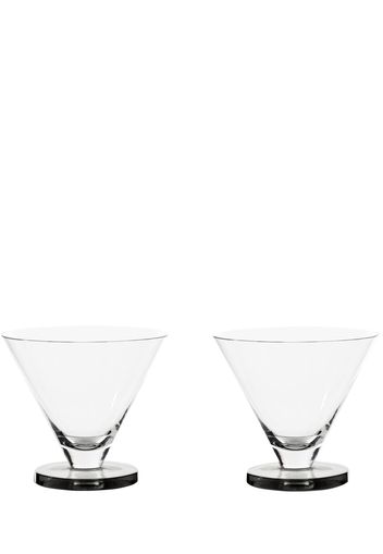 Set Di 2 Bicchieri Da Cocktail Puck