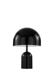 Bell Portable Black Led Table Lamp