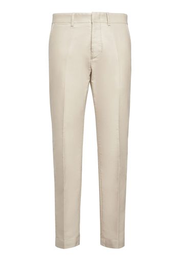 Pantaloni Chino In Cotone