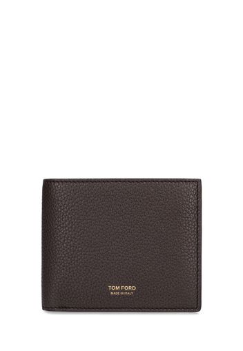 Soft Grain Leather Wallet W/logo