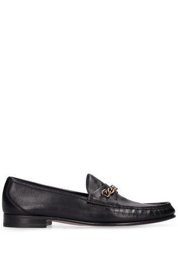 York Line Leather Loafers