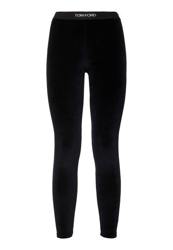 Leggings Stretch Con Logo