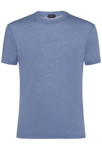 T-shirt In Cotone E Lyocell